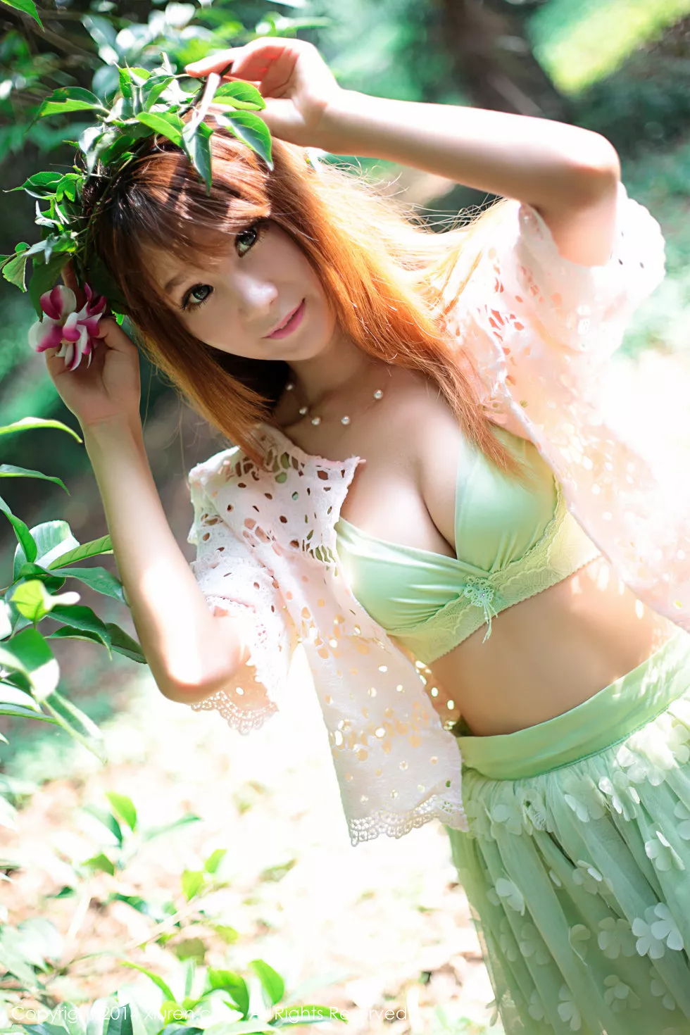 Xgyw.Org_XiuRen第194期_女神子纯儿Annie户外性感内衣写真51P