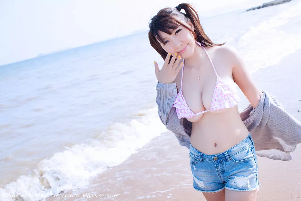 Xgyw.Org_XiuRen第227期_美胸妹子晓茜sunny性感内衣系列写真70P