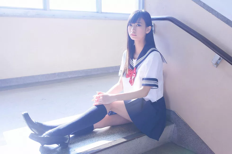 Xgyw.Org_日本模特美女なあ坊豆腐@那奈清纯学生装秀发迷人写真48P
