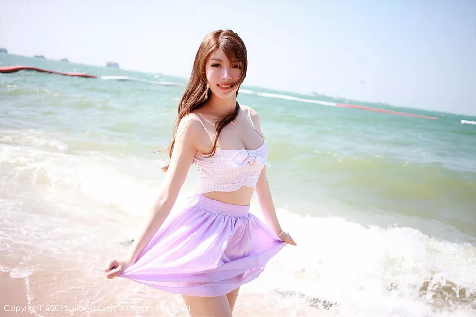 Xgyw.Org_XiuRen第269期_豪乳妹子MARA醬海边风骚迷人比基尼写真48P