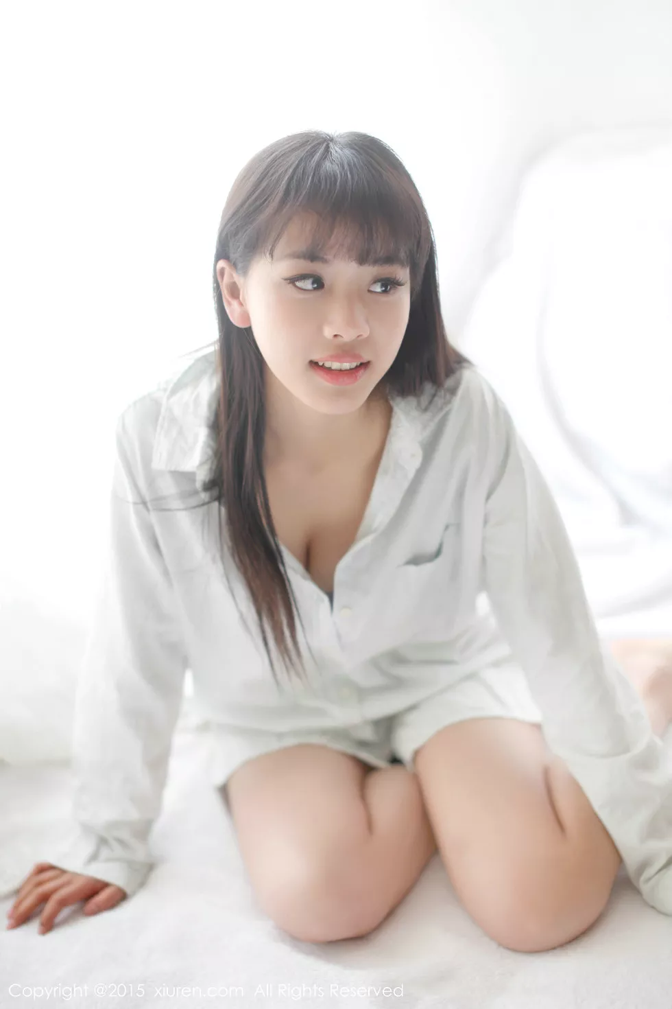 Xgyw.Org_XiuRen第318期_嫩模美女七米baby红色格子裙学生装性感写真112P