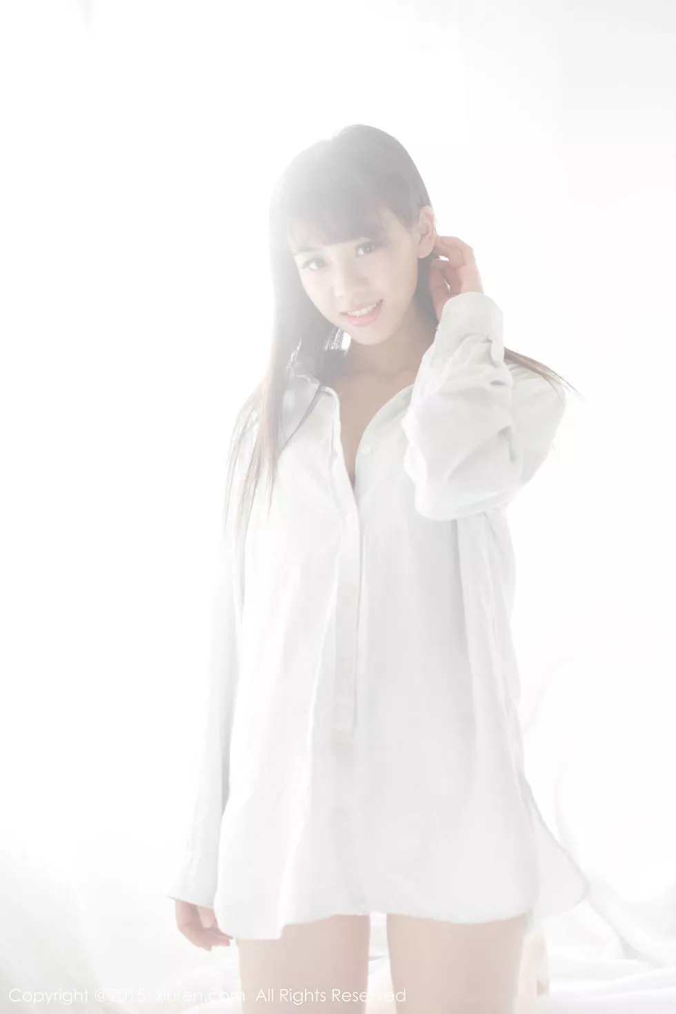 Xgyw.Org_XiuRen第318期_嫩模美女七米baby红色格子裙学生装性感写真112P