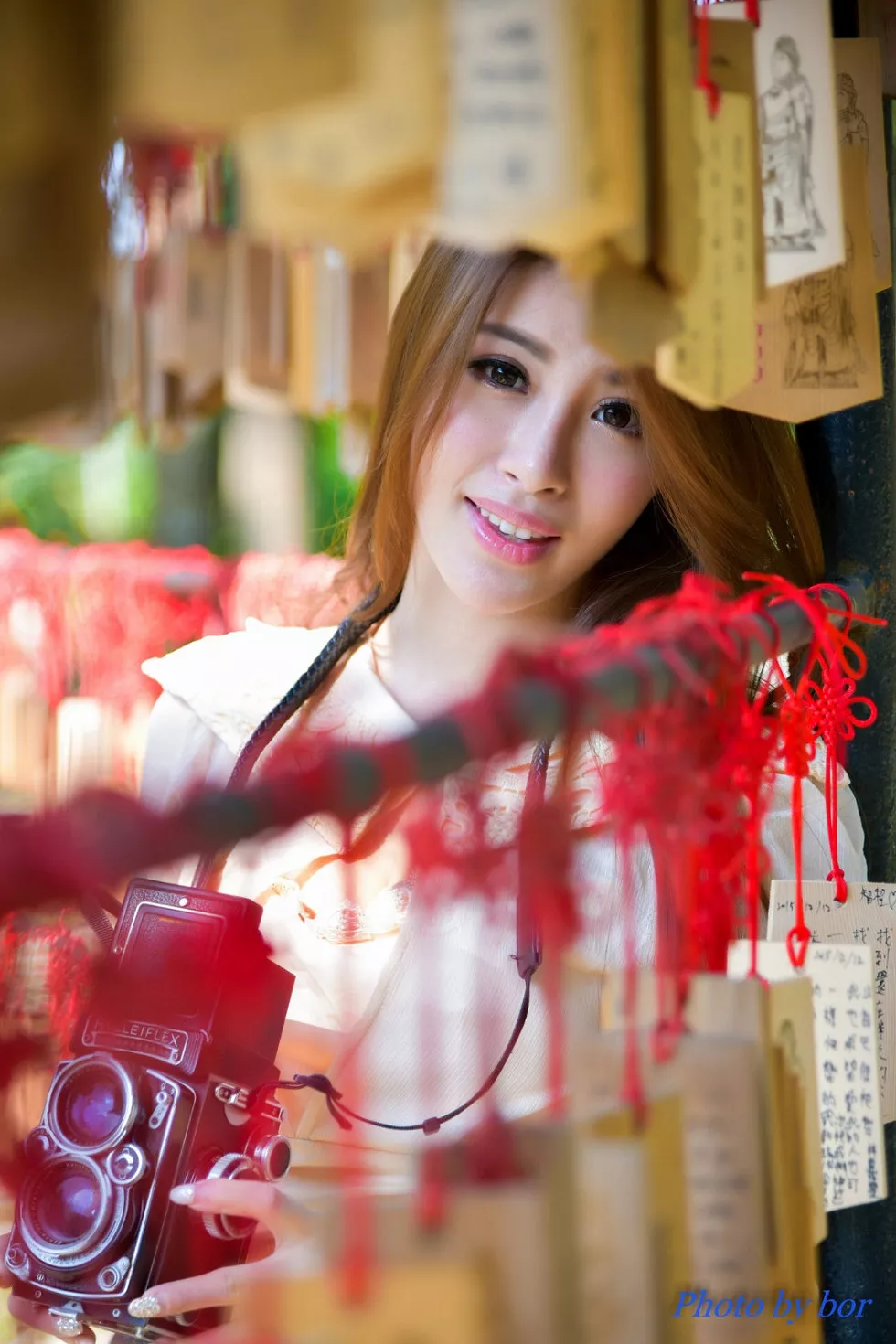 Xgyw.Org_台湾正妹邬育錡蓝色连身短裙性感迷人写真48P