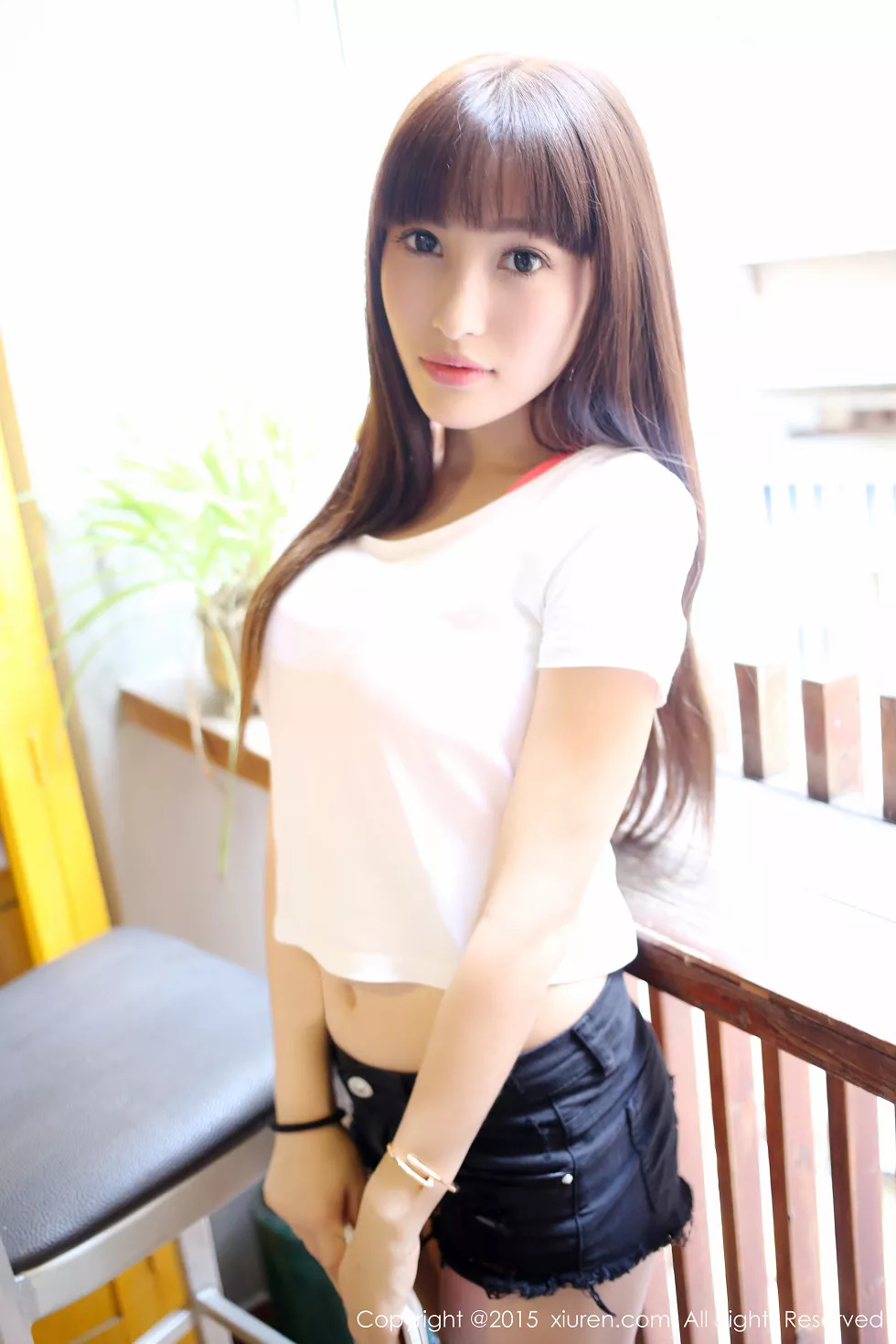 Xgyw.Org_XiuRen第447期_清纯美女Nic妮可可性感内衣秀傲人美胸迷人写真50P