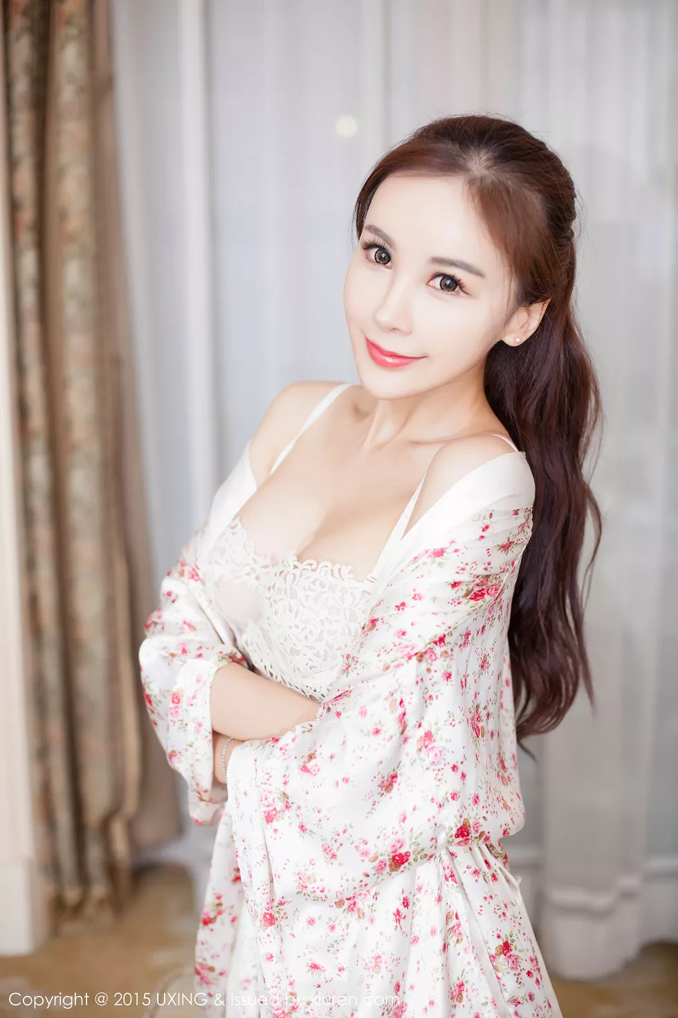 Xgyw.Org_[UXING优星馆]Vol.022_嫩模吕婉柔Angelin蕾丝内衣迷人豪乳诱惑翘臀写真51P