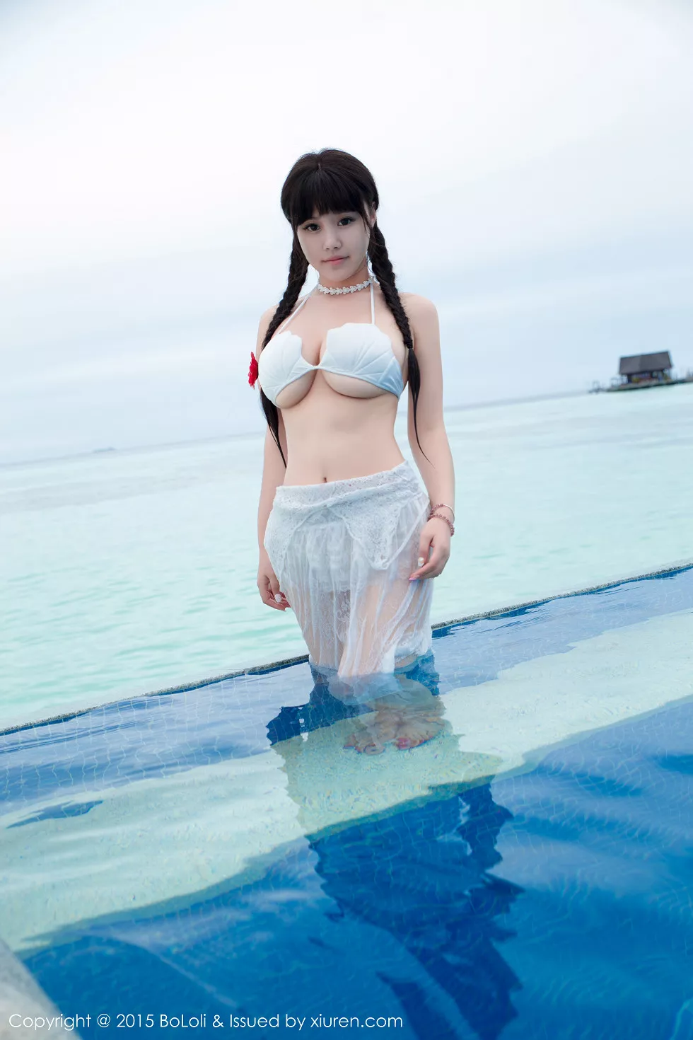 Xgyw.Org_[BoLoli波萝社]Vol.057_嫩模Barbie可儿泳池里性感比基尼半脱秀豪乳诱惑写真49P