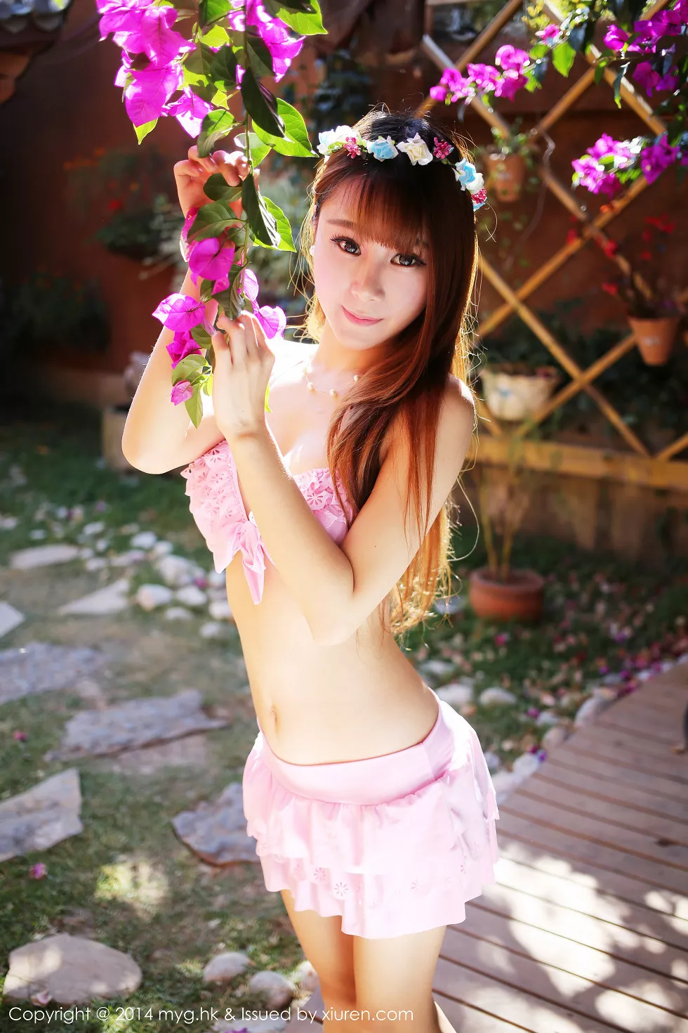 Xgyw.Org_[MyGirl美媛馆]Vol.073_嫩模子纯儿Annie丽江旅拍美丽花仙子性感内衣写真50P
