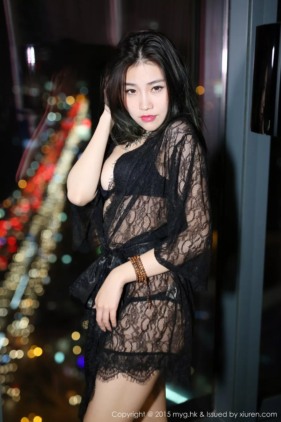 Xgyw.Org_[MyGirl美媛馆]Vol.090_嫩模许诺Sabrina泰国旅拍黑丝渔网秀蕾丝内裤写真55P