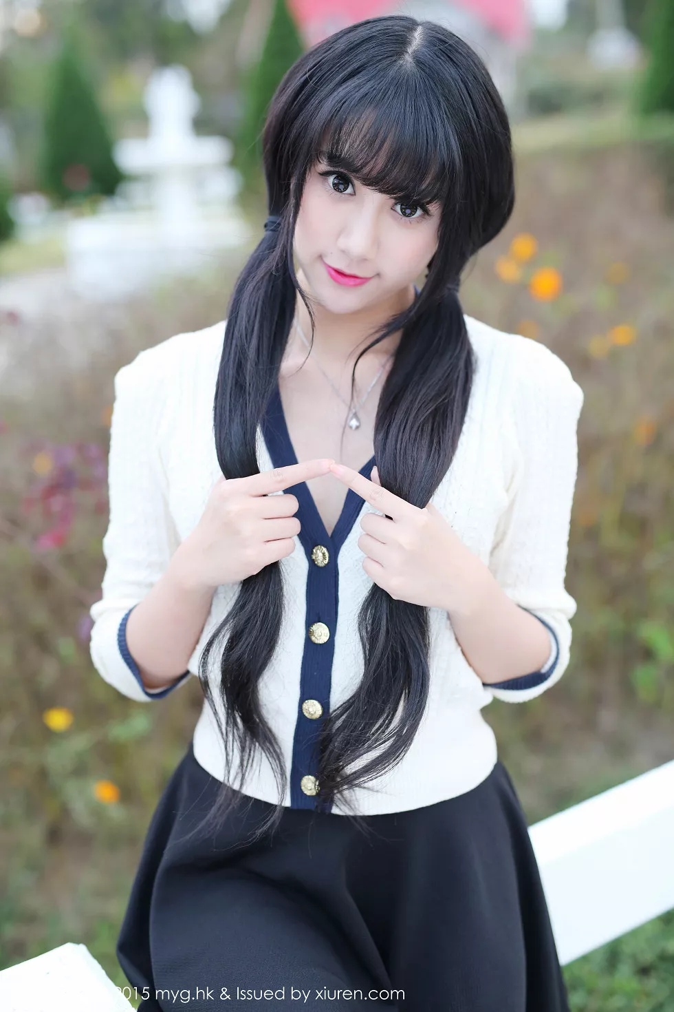 Xgyw.Org_[MyGirl美媛馆]Vol.102_嫩模杨晓青儿泰国Pai县旅拍白色蕾丝袜诱惑翘臀写真60P