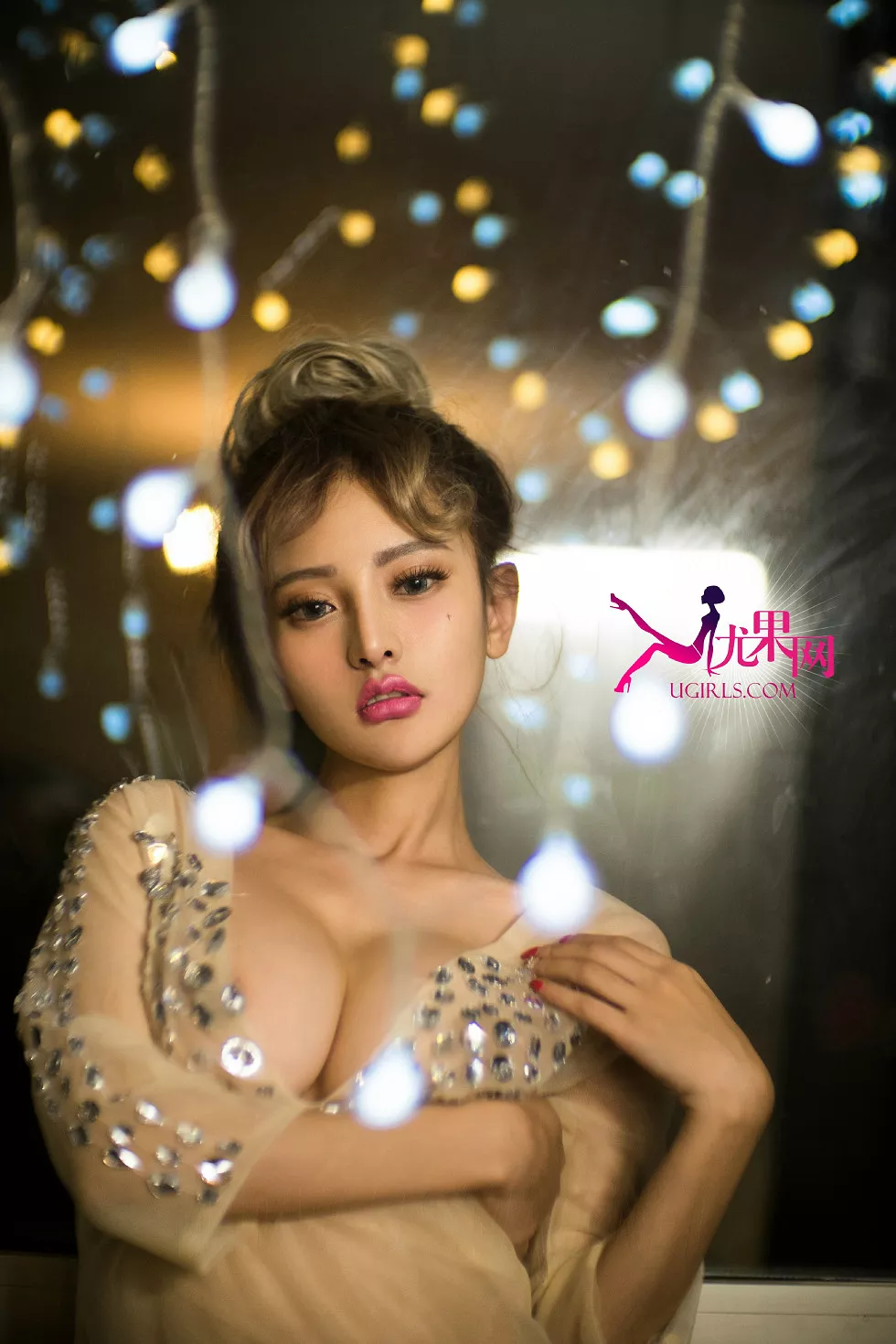 Xgyw.Org_[Ugirls尤果网]U138_嫩模李思宁SiByl居家私房性感内衣系列傲人豪乳写真65P