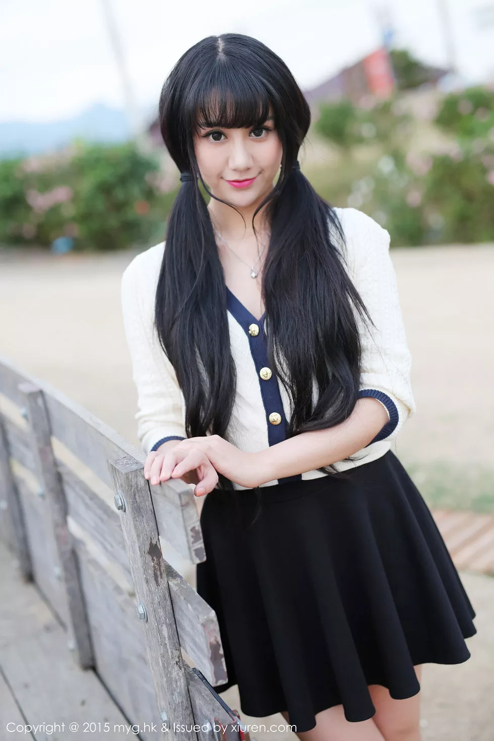 Xgyw.Org_[MyGirl美媛馆]Vol.102_嫩模杨晓青儿泰国Pai县旅拍白色蕾丝袜诱惑翘臀写真60P