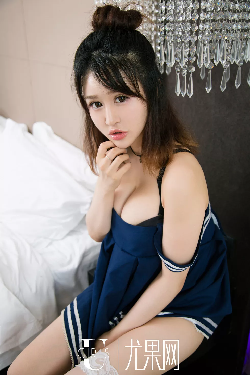 Xgyw.Org_[Ugirls尤果网]U198_童颜巨乳嫩模颜爱泽居家私房内衣系列完美身材性感写真65P