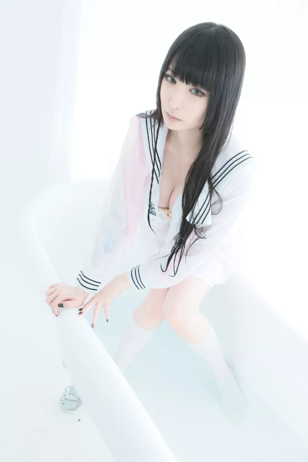 Xgyw.Org_[Cosplay精选]COS正片《泡沫的花》图集长发美少女清新写真200P