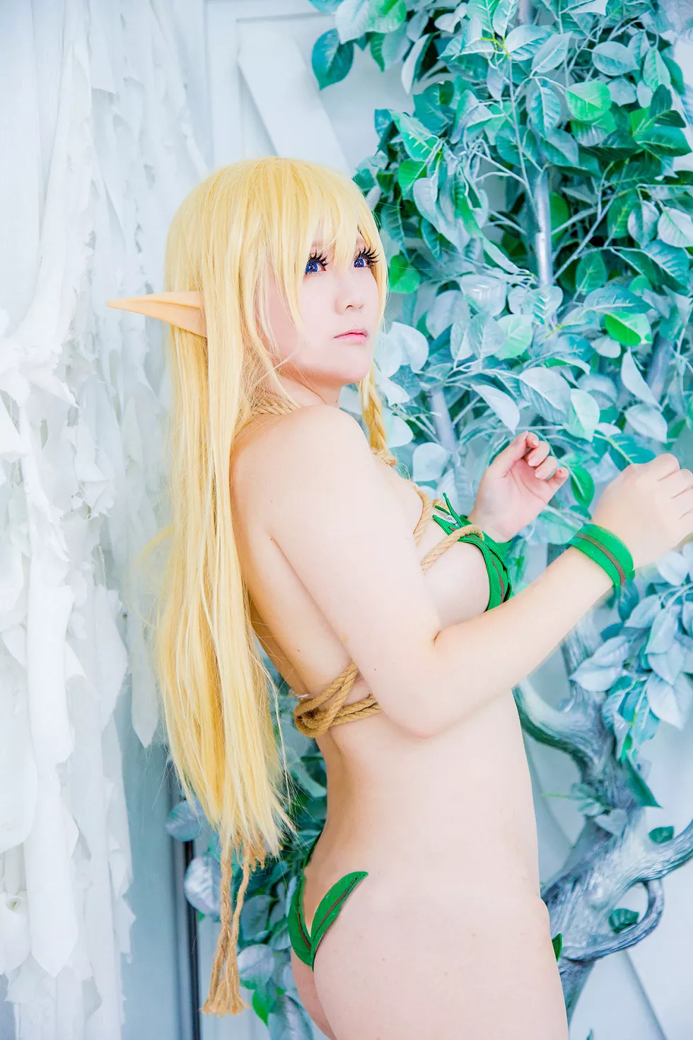 Xgyw.Org_[Cosplay精选]COS正片《叶战大师》图集真人COS绿叶内衣海量写真322P