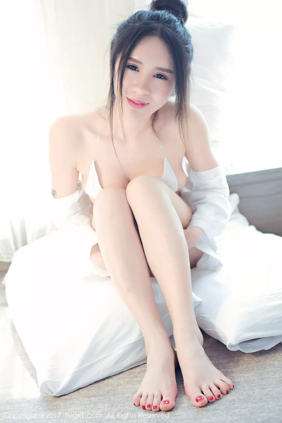 Xgyw.Org_XiuRen第715期_新晋美模欧阳若依居家纯白+黑色三点式性感内衣完美诱惑写真55P