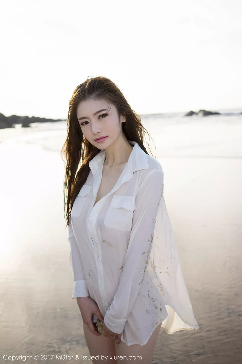Xgyw.Org_[MiStar魅妍社]Vol.163_嫩模Jenny佳妮死库水+黑色蕾丝内衣秀豪乳露点诱惑写真50P
