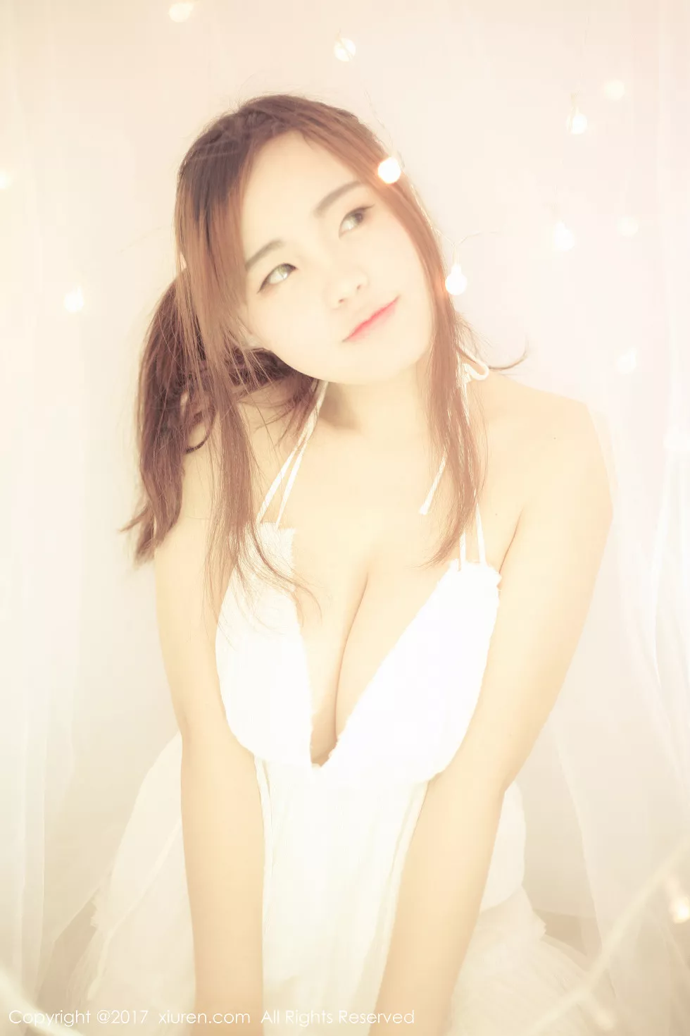 Xgyw.Org_XiuRen第744期_新人模特米爱Demon梦幻美少女居家私房系列秀傲人豪乳写真61P