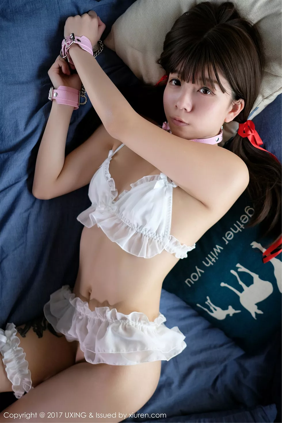 Xgyw.Org_[UXING优星馆]Vol.051_新人妹子猫性少女AIO居家大尺度脱内裤SM情趣锁链诱惑写真43P