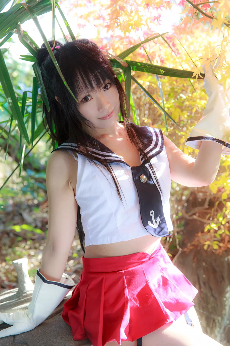 Xgyw.Org_[Cosplay精选]COS正片《Kekkon Kakko Kari》图集阳光美女蕾丝内裤诱惑写真253P