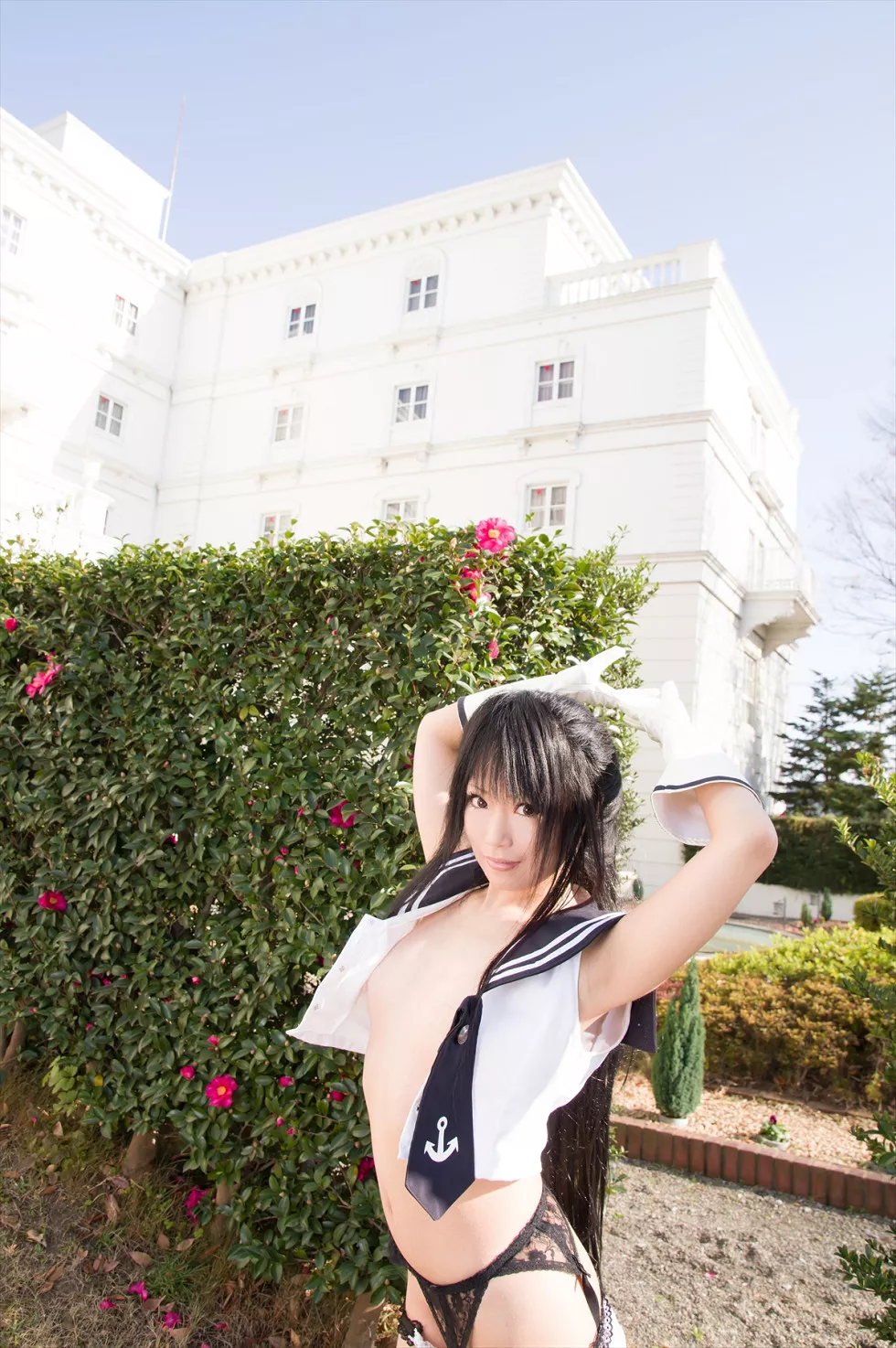 Xgyw.Org_[Cosplay精选]COS正片《Kekkon Kakko Kari》图集阳光美女蕾丝内裤诱惑写真253P
