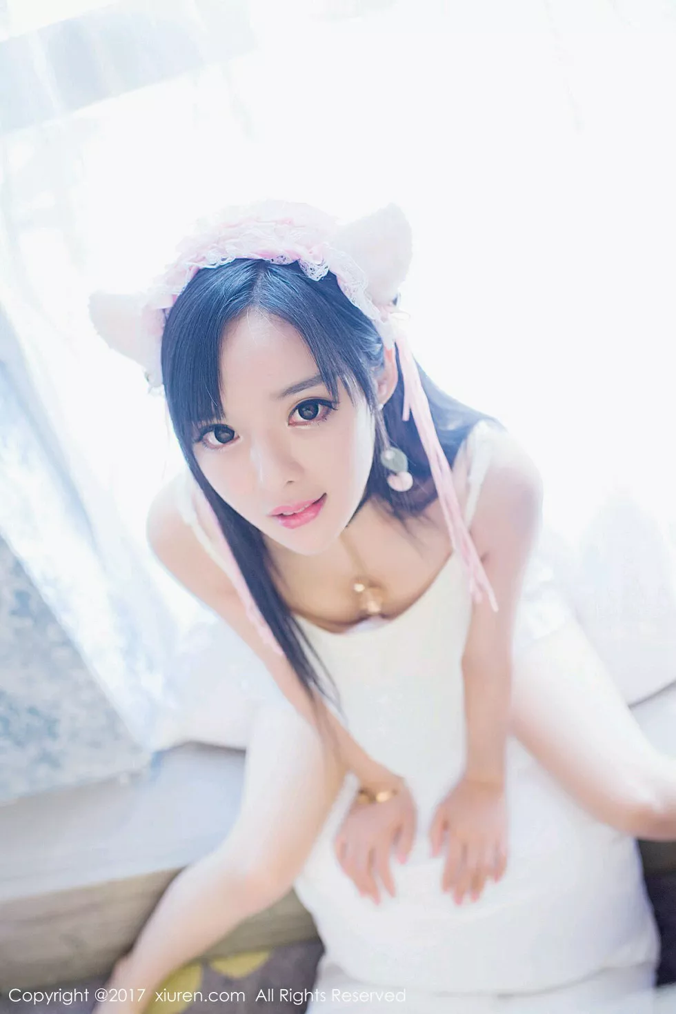Xgyw.Org_XiuRen第874期_嫩模柠檬baby居家白色吊带猫女郎+日系体操服完美诱惑写真47P