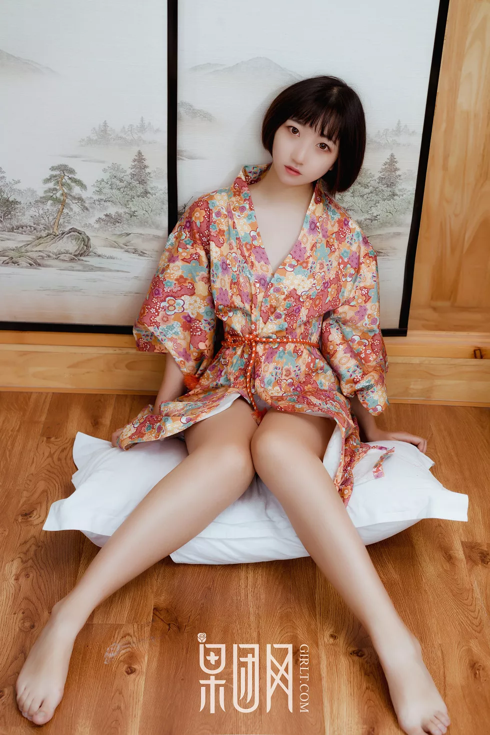 Xgyw.Org_[GIRLT果团网]NO.132_嫩模稻田千花私房日系和服+蓝色连体泳装秀完美身材性感写真53P