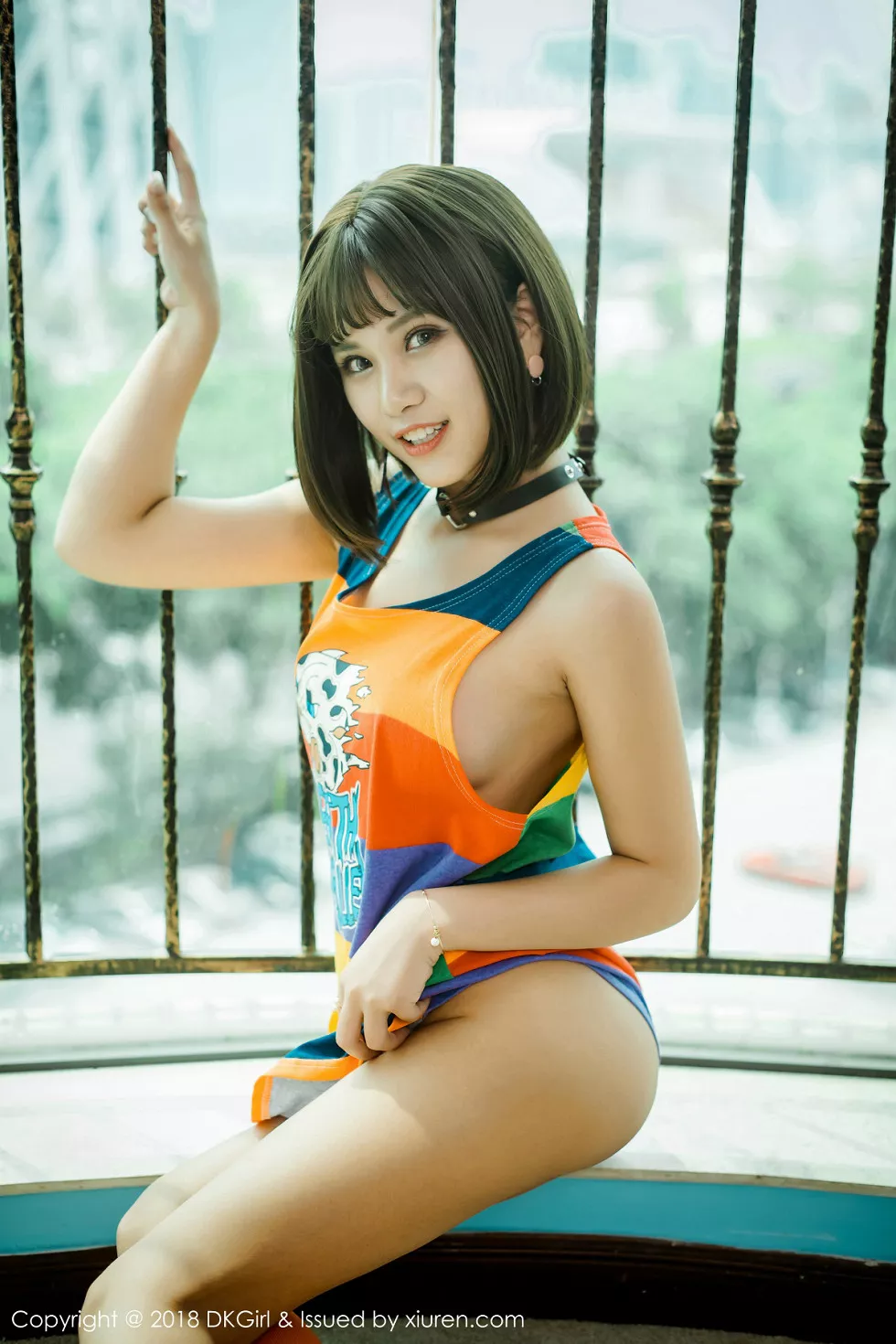 Xgyw.Org_[DKGirl御女郎]Vol.082_嫩模萌宝儿BoA户外真空球衣+室内真空短裙露豪乳极致诱惑写真48P