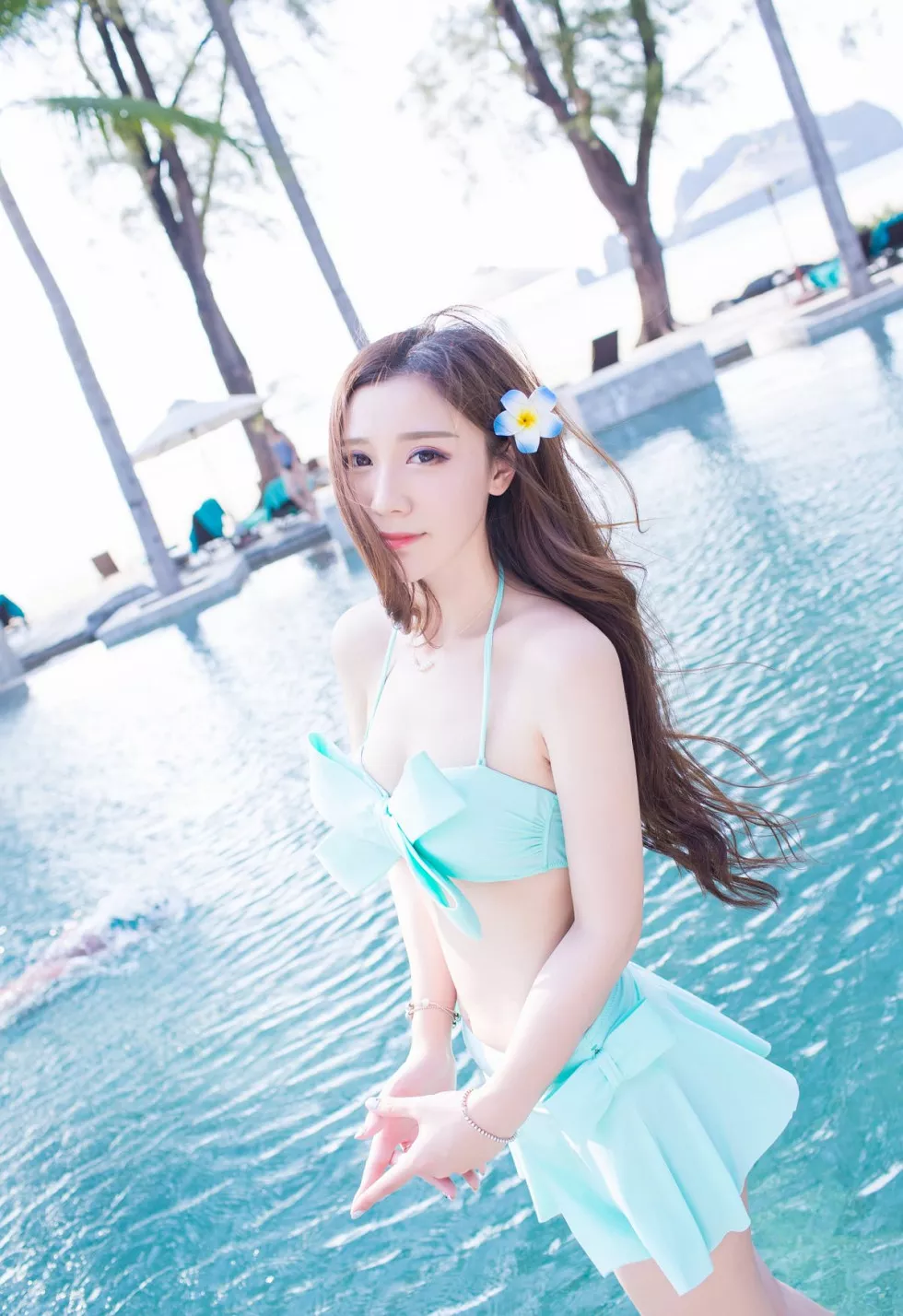 Xgyw.Org_嫩模淼淼萌萌哒飘逸长发性感泳装清秀甜美迷人写真28P