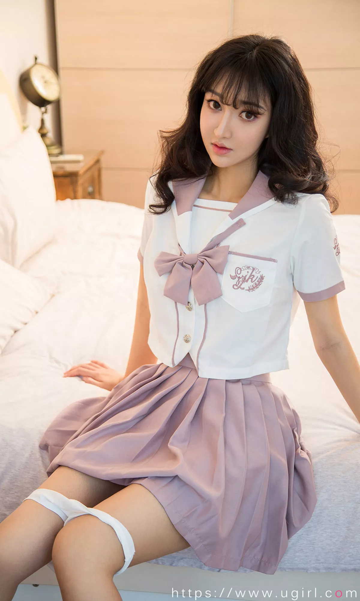 Xgyw.Org_[Ugirls爱尤物]No.1656_嫩模韩熙清纯校园制服+私房性感内衣秀完美身材诱惑写真34P