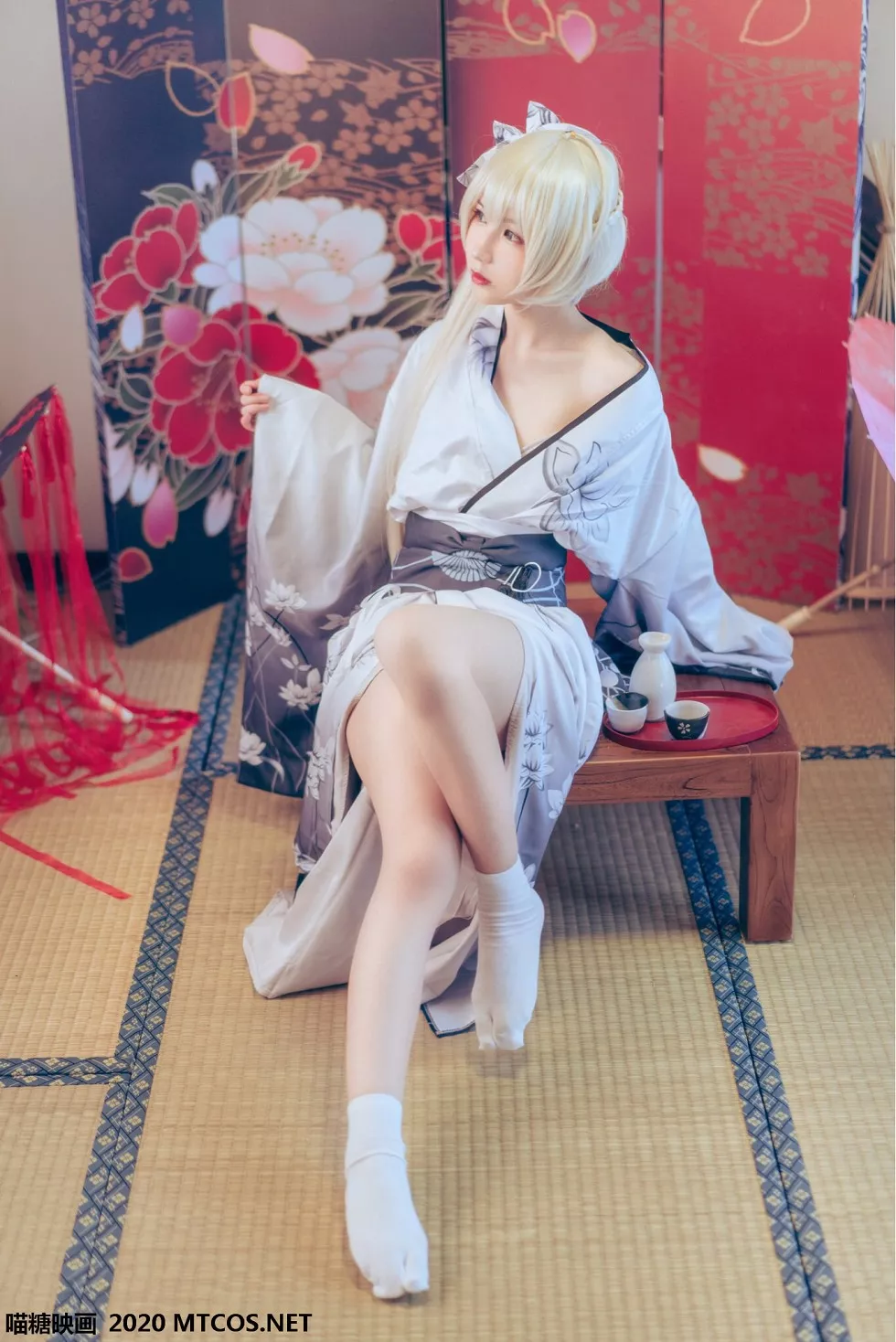 Xgyw.Org_[喵糖映画]Vol.105_Cosplay穹妹日式私房性感和服秀白嫩美腿迷人诱惑写真39P