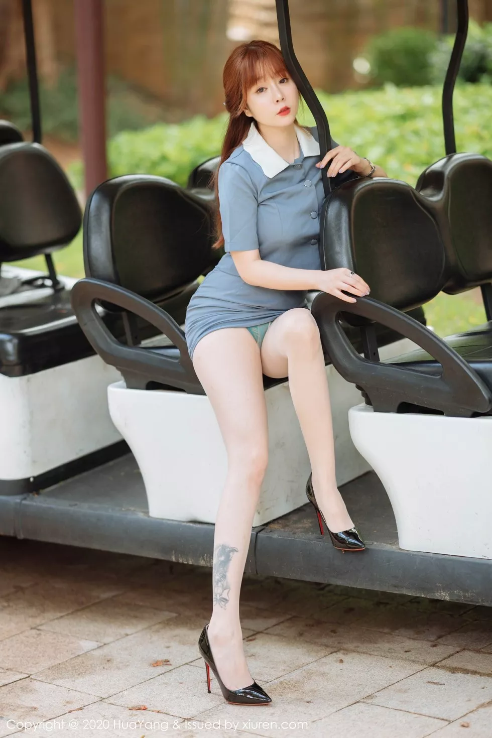Xgyw.Org_[HuaYang花漾]Vol.257_女神王雨纯三亚旅拍户外职业装配无内肉丝裤袜诱惑写真87P