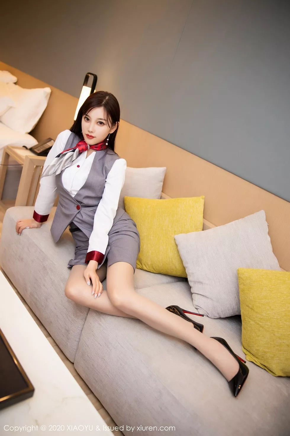 Xgyw.Org_[XiaoYu画语界]Vol.388_女神杨晨晨sugar清远旅拍空乘制服主题脱肉丝袜撩人诱惑写真54P