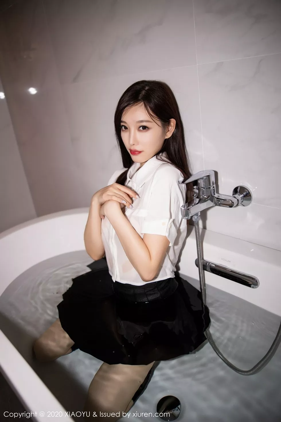 Xgyw.Org_[XiaoYu画语界]Vol.418_女神杨晨晨sugar清远旅拍JK制服配豹纹内衣狂野诱惑写真52P