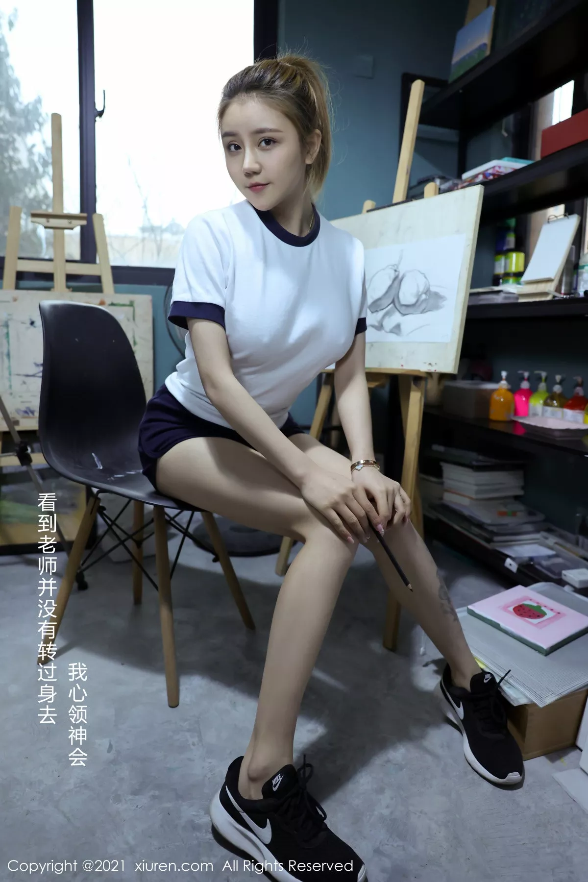 Xgyw.Org_XiuRen第3226期_嫩模夏西CiCi美术教室师生主题私房半脱露豪乳翘臀火辣诱惑写真48P