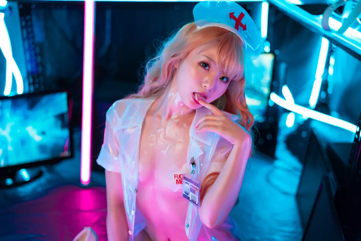 Xgyw.Org_网络美女萌妹是青水歪萌护士主题私房透视装配带子情趣内衣惹火诱惑写真48P