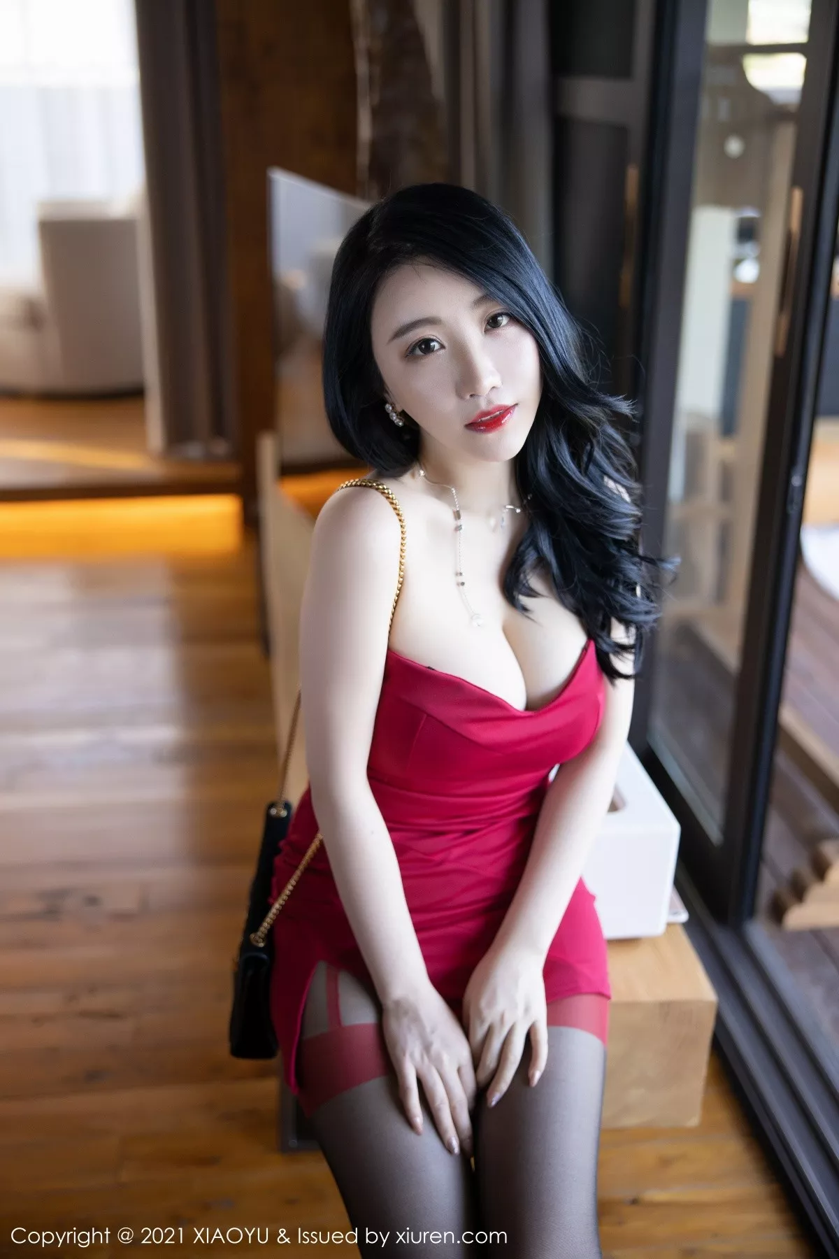 Xgyw.Org_[XiaoYu画语界]Vol.527_女神绯月樱-Cherry西双版纳旅拍私房开档黑丝裤袜极致魅惑写真62P
