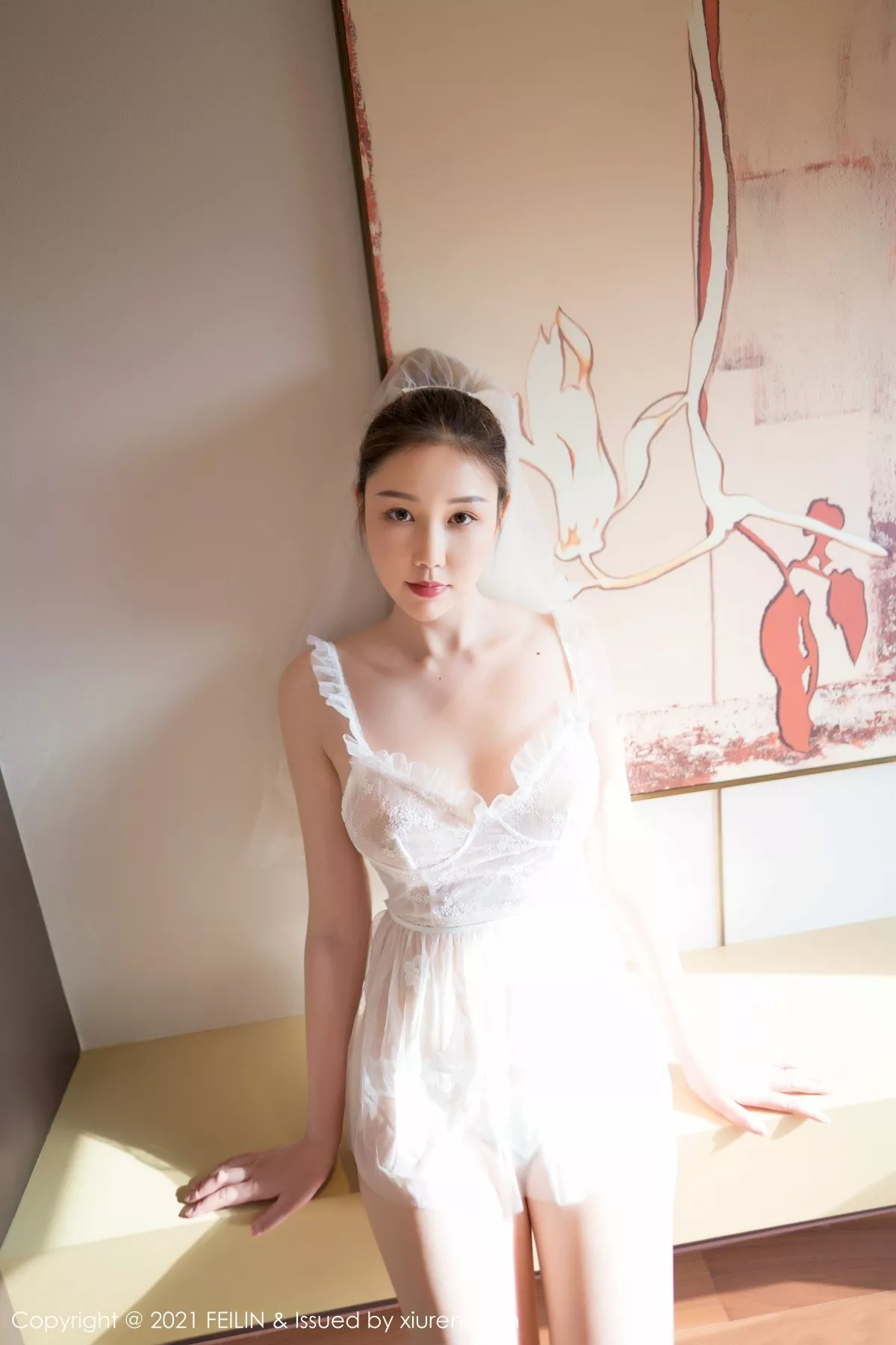 Xgyw.Org_[FeiLin嗲囡囡]VOL.291_嫩模芊澄双马尾主题私房三点式内衣秀完美身材诱惑写真43P