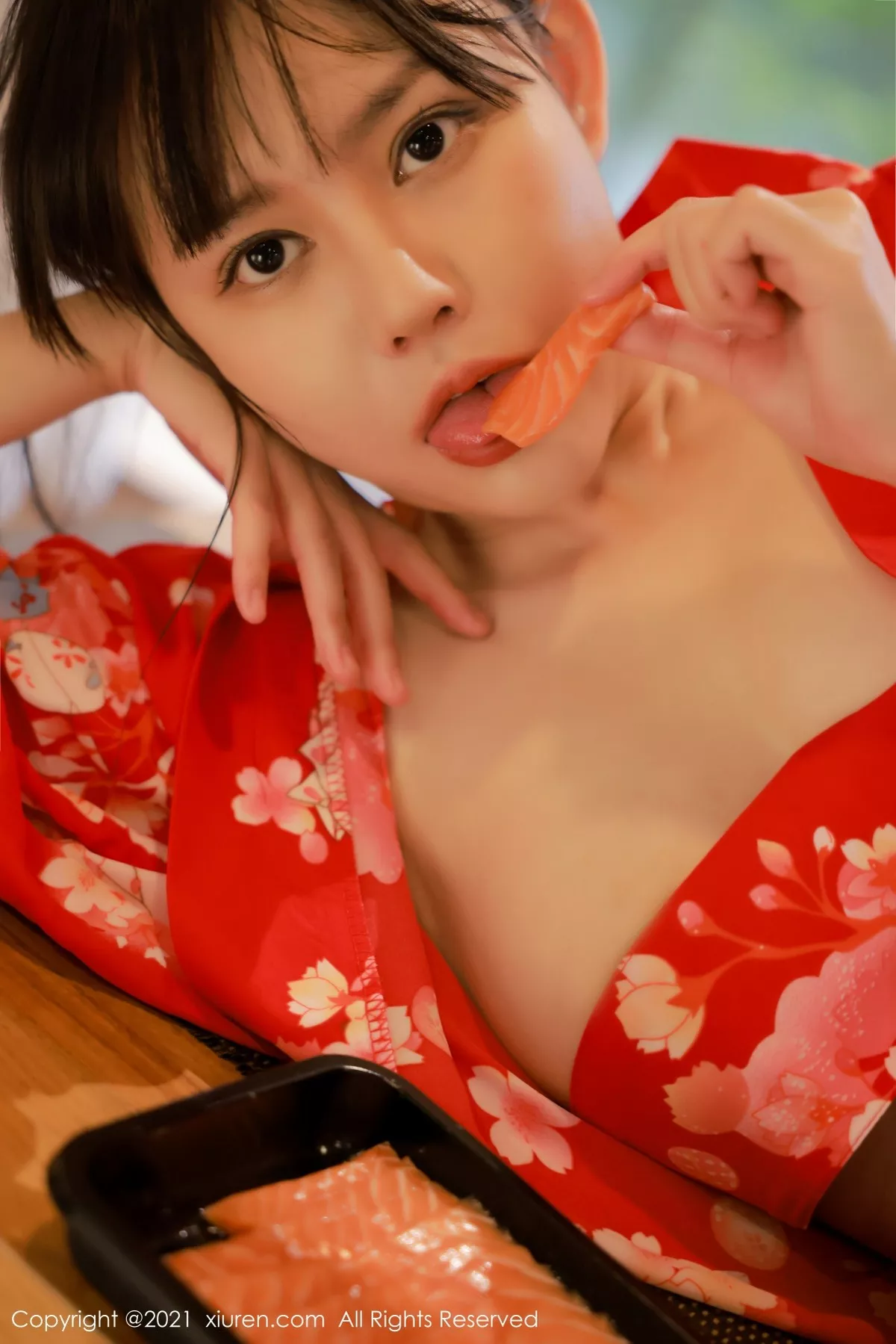 Xgyw.Org_XiuRen第4063期_模特韩希蕾绚丽多姿和服情趣人体宴秀火辣身材撩人诱惑写真48P