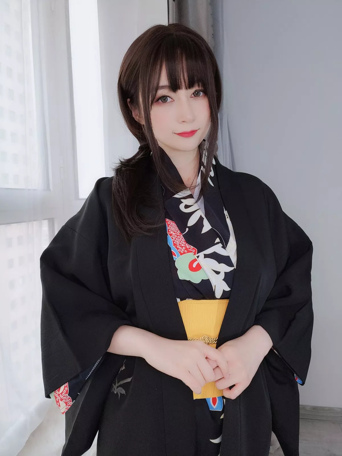 Xgyw.Org_Coser小姐姐白银和服下的秘密主题私房性感和服半撩露情趣内裤撩人诱惑写真64P