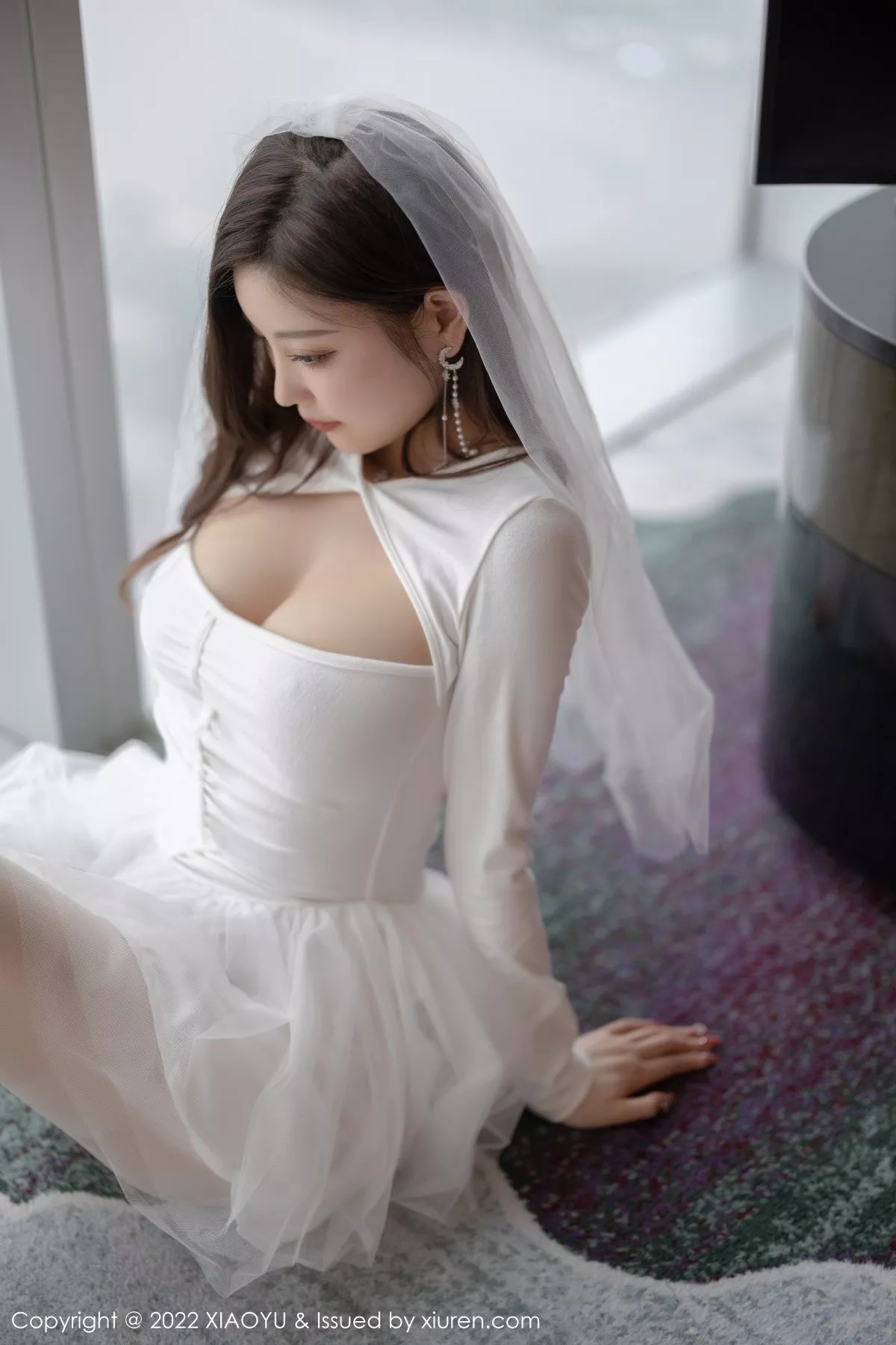 Xgyw.Org_[XiaoYu画语界]Vol.739_女神杨晨晨Yome性感白色婚纱配白丝袜秀完美身材惹火诱惑写真72P