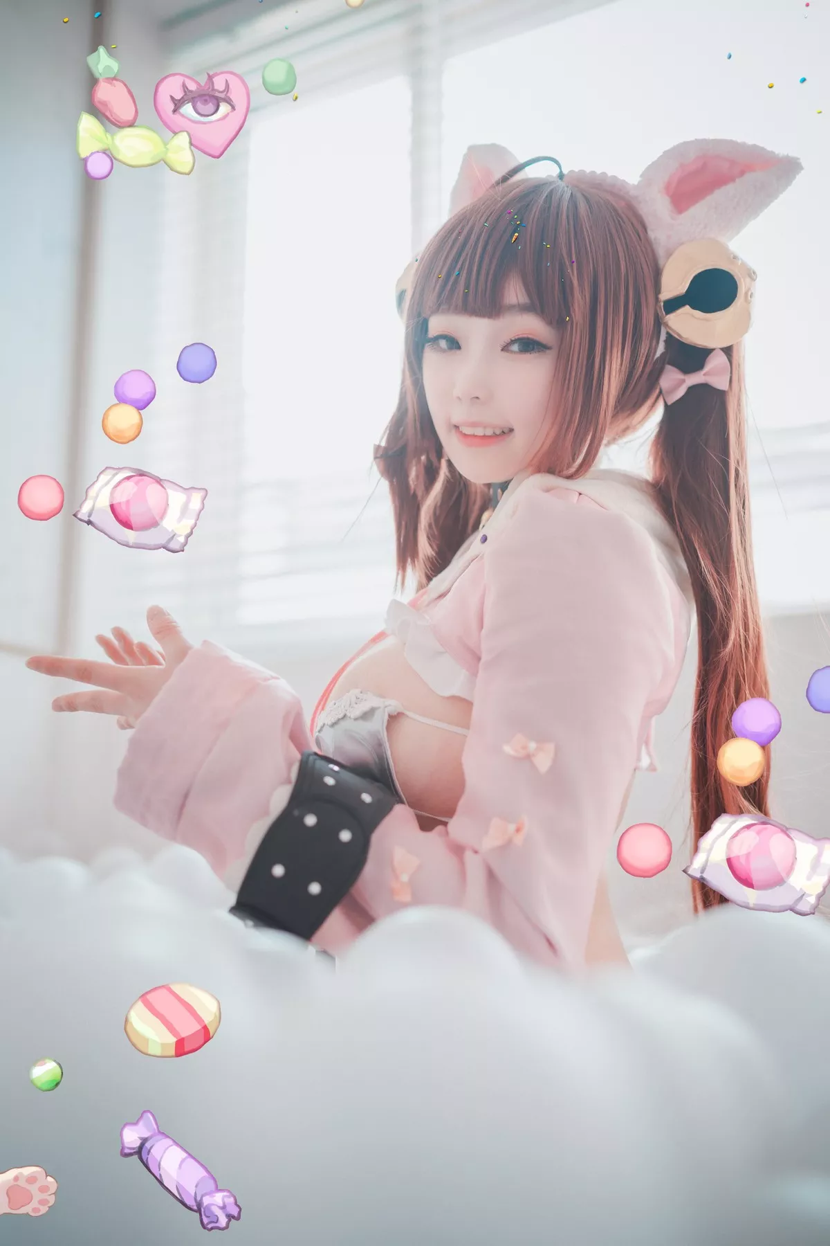 Xgyw.Org_[DJAWA]No.002_韩国美女BamBi_Candy Jelly Love主题性感丁字裤秀翘臀诱惑写真46P