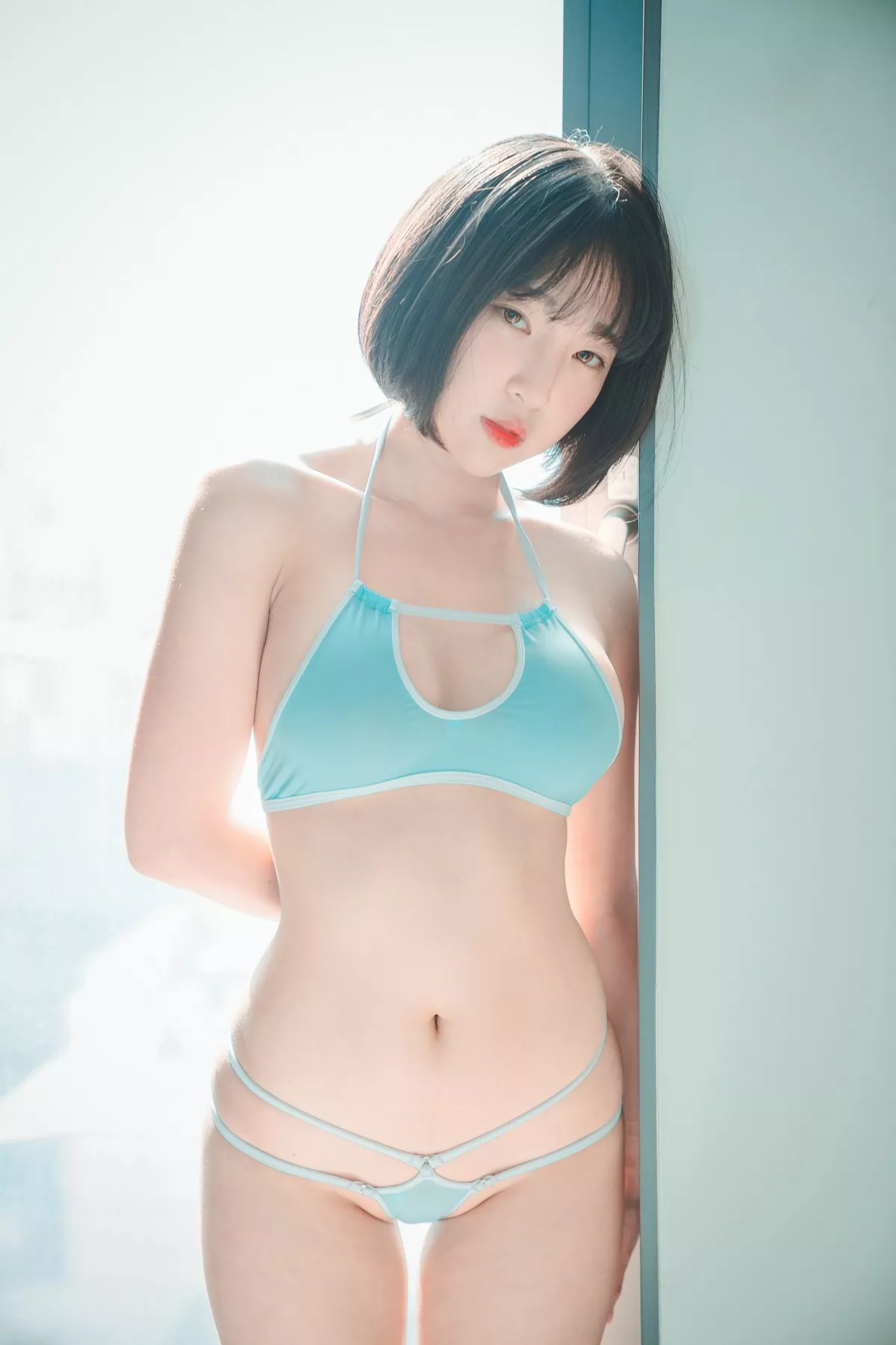 Xgyw.Org_[DJAWA]No.081_模特Kang_Inkyung - Poolsid主题泳池性感比基尼系列完美诱惑写真62P
