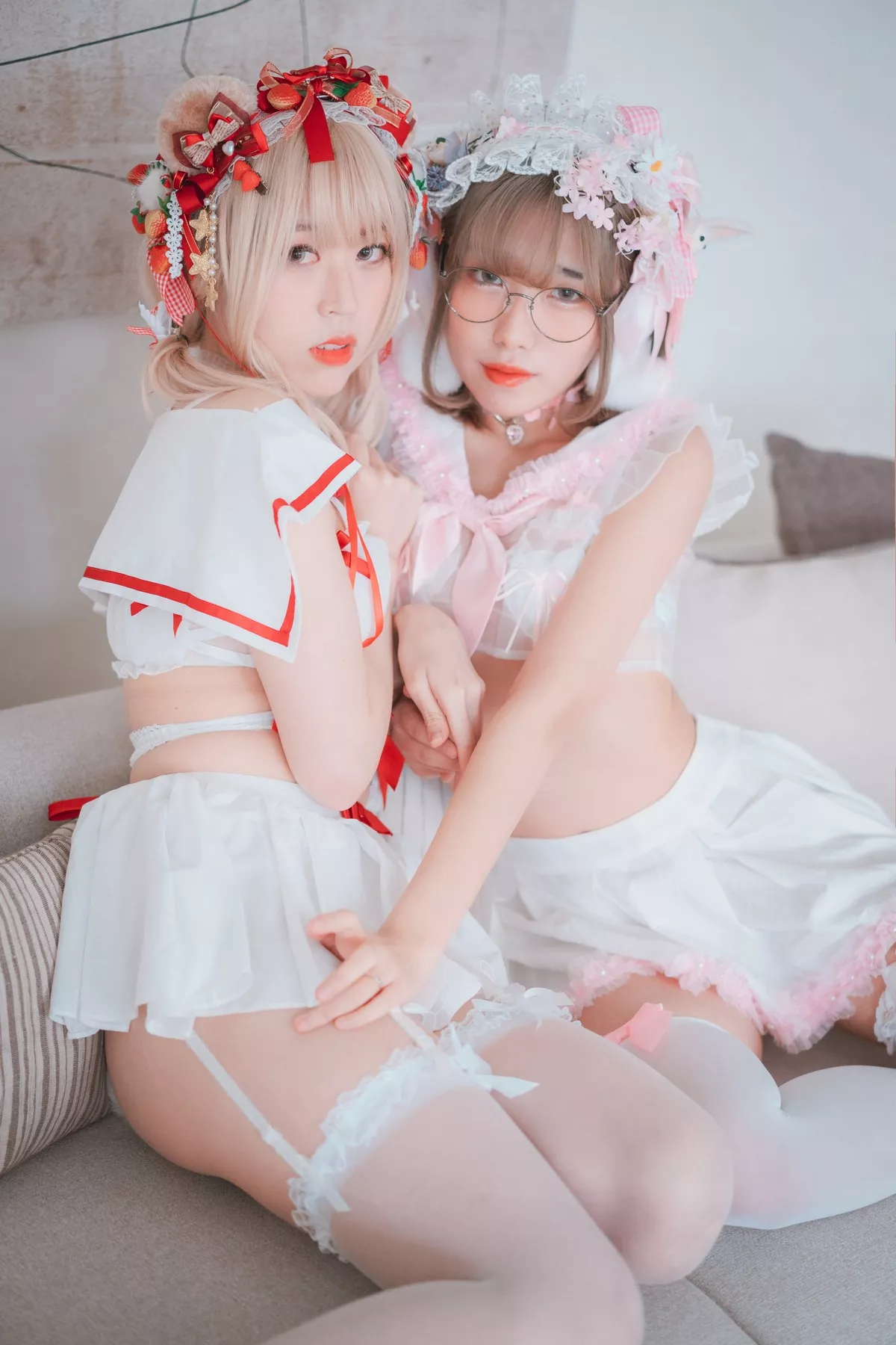 Xgyw.Org_[DJAWA]No.094_模特Sonson & Mozzi_Spring Comes Twice主题性感姐妹花私房诱惑写真61P