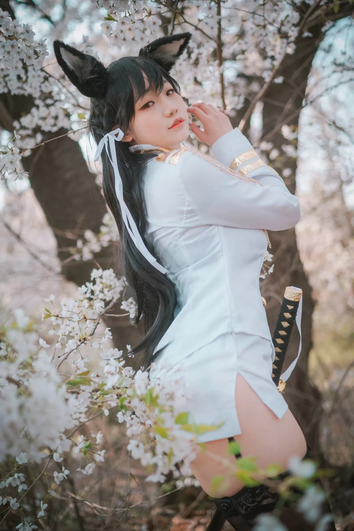 Xgyw.Org_[DJAWA]No.128_模特Mimmi_Azur Lane IJN Atago主题户外超薄黑丝秀翘臀诱惑写真61P