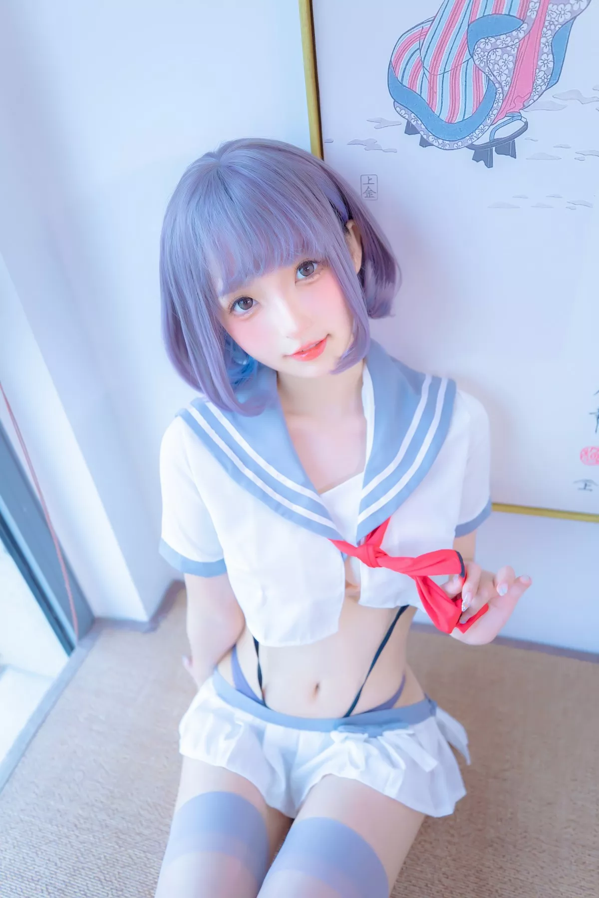 Xgyw.Org_萝莉美女神楽坂真冬灰丝JK主题私房性感超短JK服饰配灰丝袜秀美腿诱惑写真75P