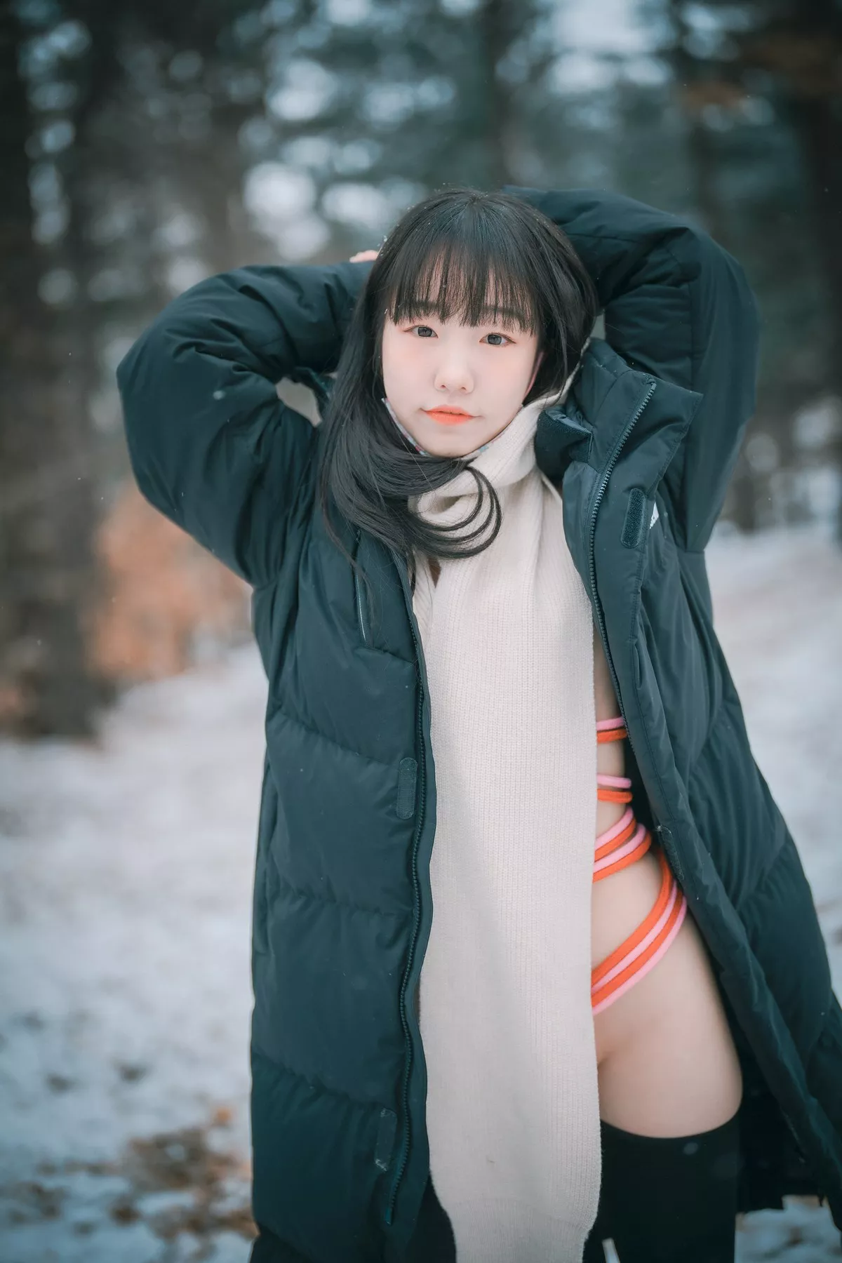 Xgyw.Org_[DJAWA]No.173_模特Yeri_Knotting Class主题户外半脱露粉色情趣捆绑撩人诱惑写真97P