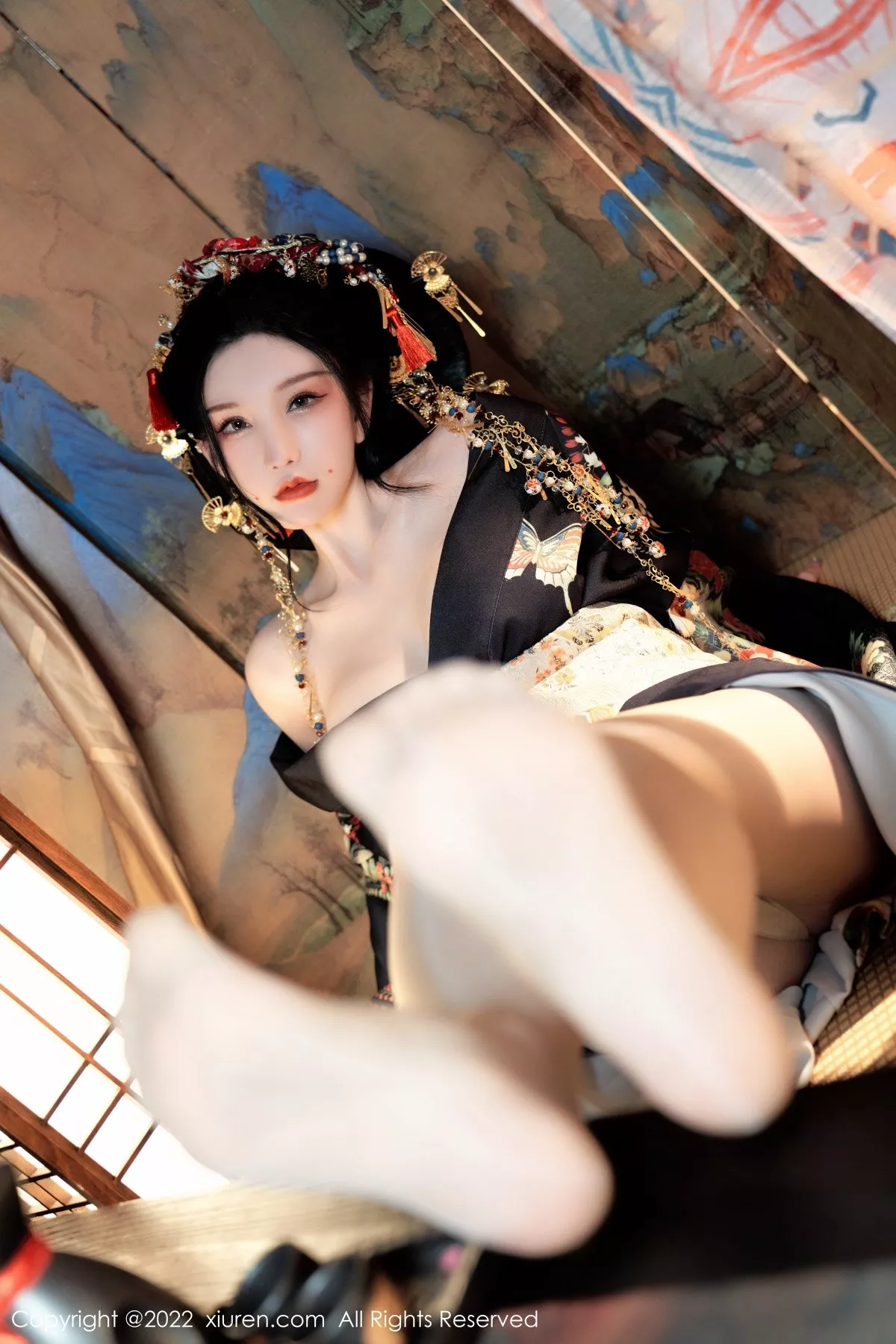 Xgyw.Org_XiuRen第5537期_女神周于希Sally宽衣解带主题日系风脱和服露翘臀美腿诱惑写真80P