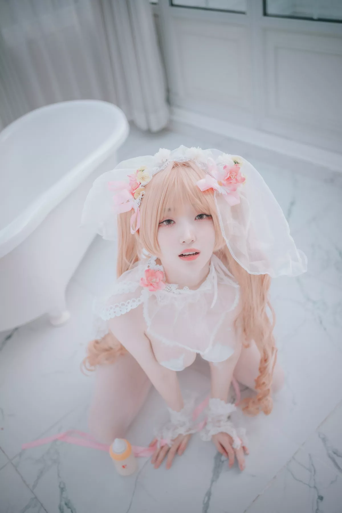 Xgyw.Org_[DJAWA]No.224_模特Bambi_God Mother Heket主题性感粉白色情趣服秀火辣身材诱惑写真201P