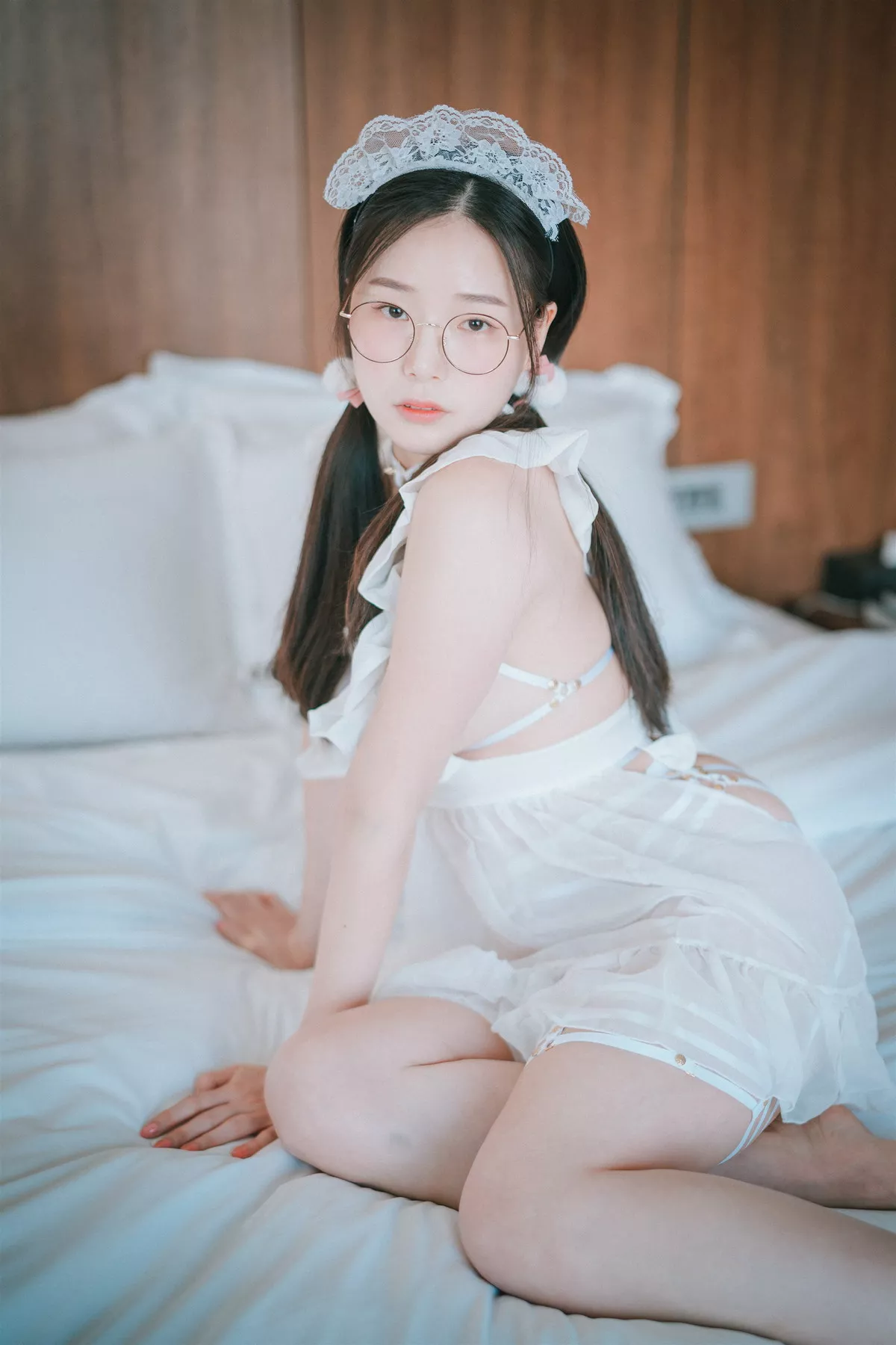 Xgyw.Org_[DJAWA]No.215_模特Pia_Sheer Chiffon Apron主题私房白色透明女仆装完美诱惑写真66P