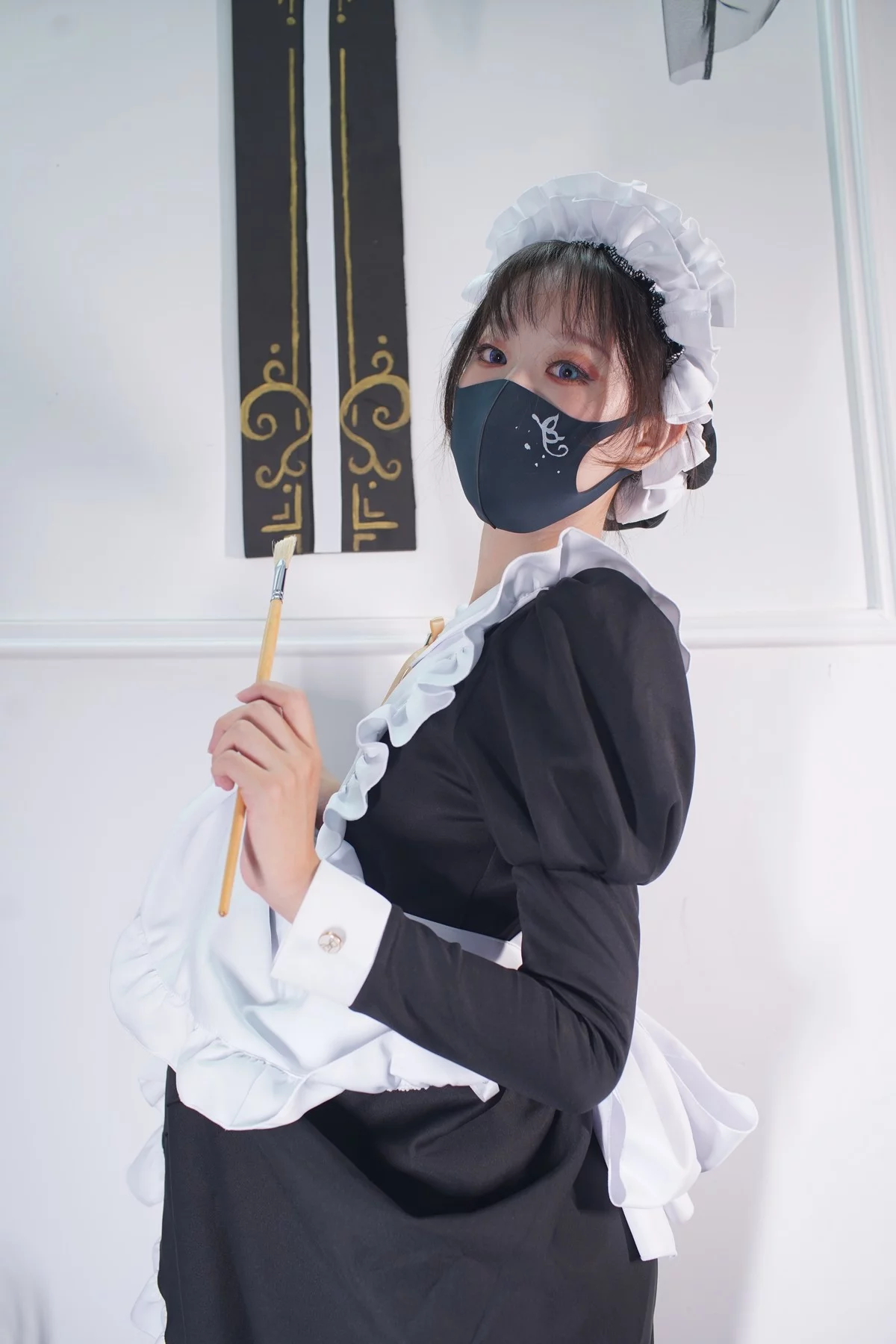Xgyw.Org_网络美女茶籽ccz欧式女仆主题私房性感女仆长裙配超薄黑丝秀美腿迷人诱惑写真144P